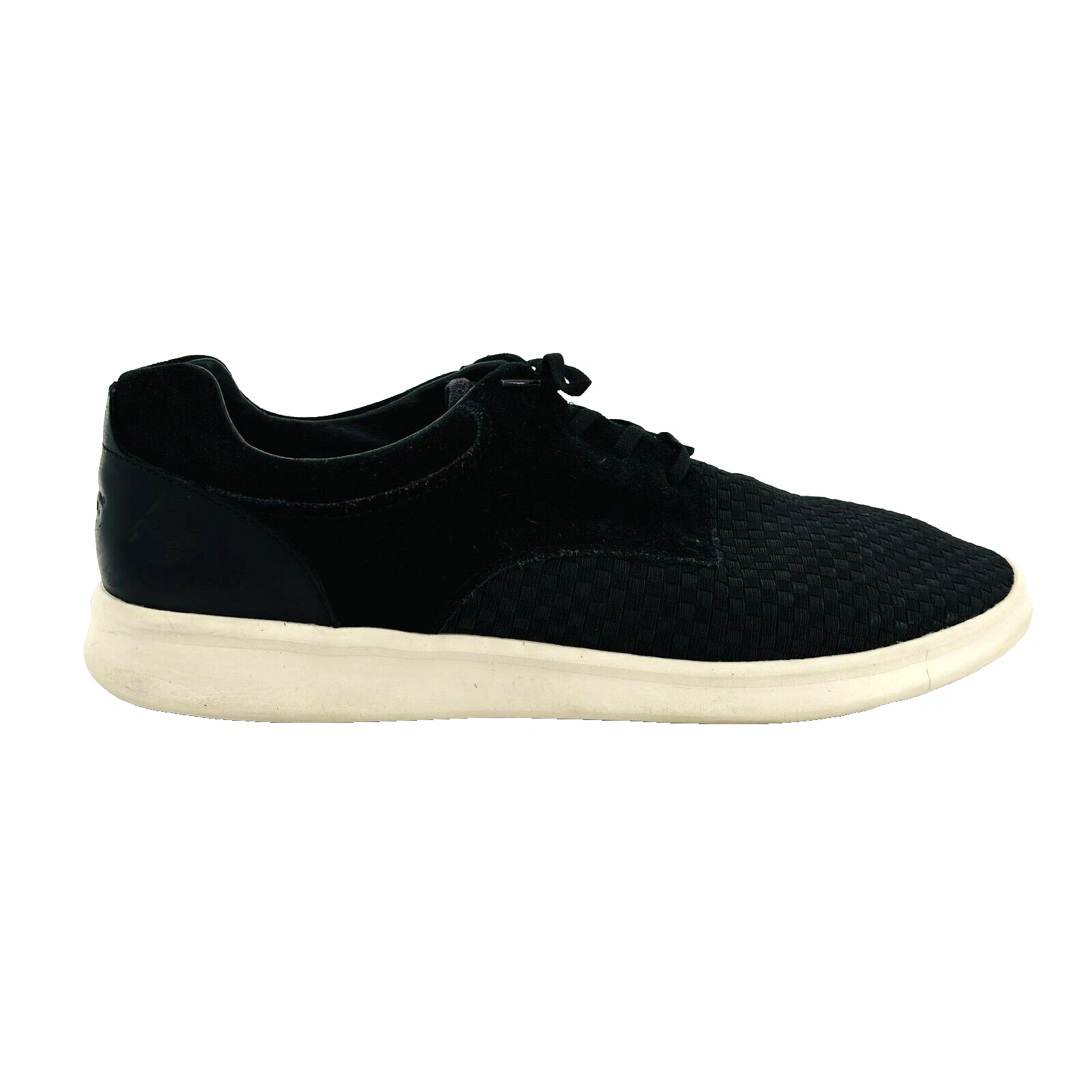 Scarpe casual Oxford da uomo 13 UGG Hepner nero pelle scamosciata intrecciate 1010730