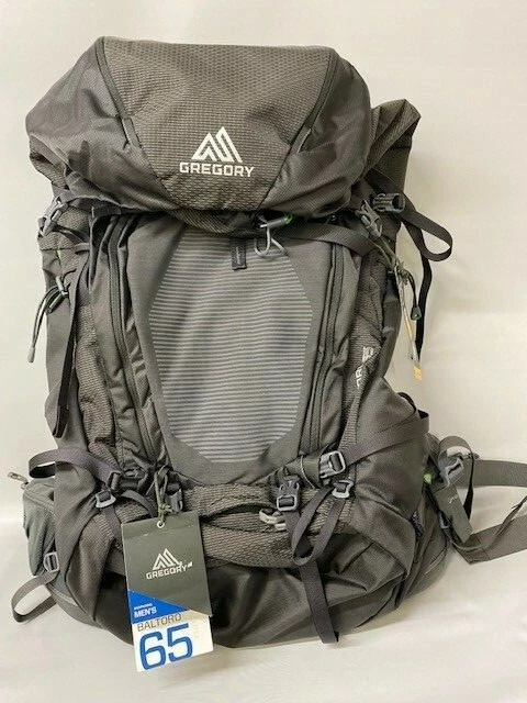 Gregory Men's Baltoro 65-Liter Pack, SML, Onyx Black - NEW w/ Tags | eBay