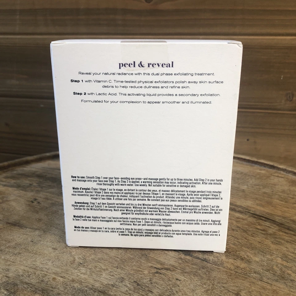 Erno Laszlo Brightening Dual Phase Peel Vitamin C & Lactic Acid NIB SEALED - Image 3 of 4