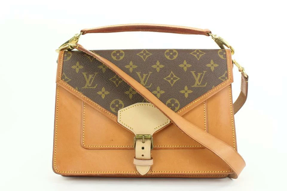 Louis Vuitton Monogram Sac Biface Crossbody Flap Bag 862636