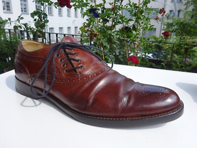 Alexander McQueen 204437 Goodyear Welt business shoes leather Italy size 41 top