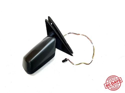 ⭐ 97-03 Bmw E39 5 Series Left Side View Exterior Door Mirror Assembly Black Oem