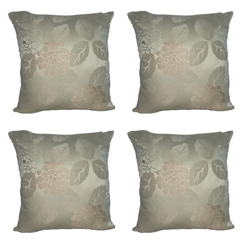 Cushion Covers LUXURY Floral Contemporary Design **9 Designs** 18x18 Pack of 4 - Picture 25 of 28