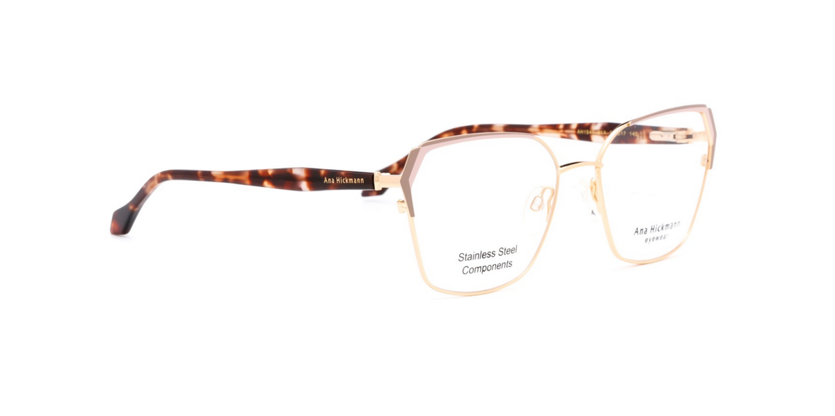 Brand New 2026 ANA HICKMANN Women Eyeglasses AH 1547 01A Rx Frame