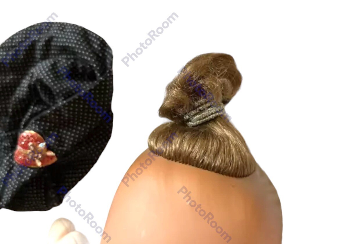 *Mattel Magic Nursery Baby Doll Magic Kiss Heart on Cheek Plush Figure 1989