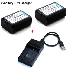 Battery / Charger For NP-FW50 Sony Alpha 7 a7 7R a7R a3000 a5000 a6000 ILCE-7R