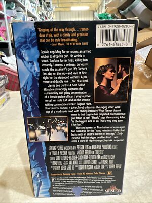 Blue Steel (VHS, 1990, Movie Time) Jamie Lee Curtis b6 27616188533