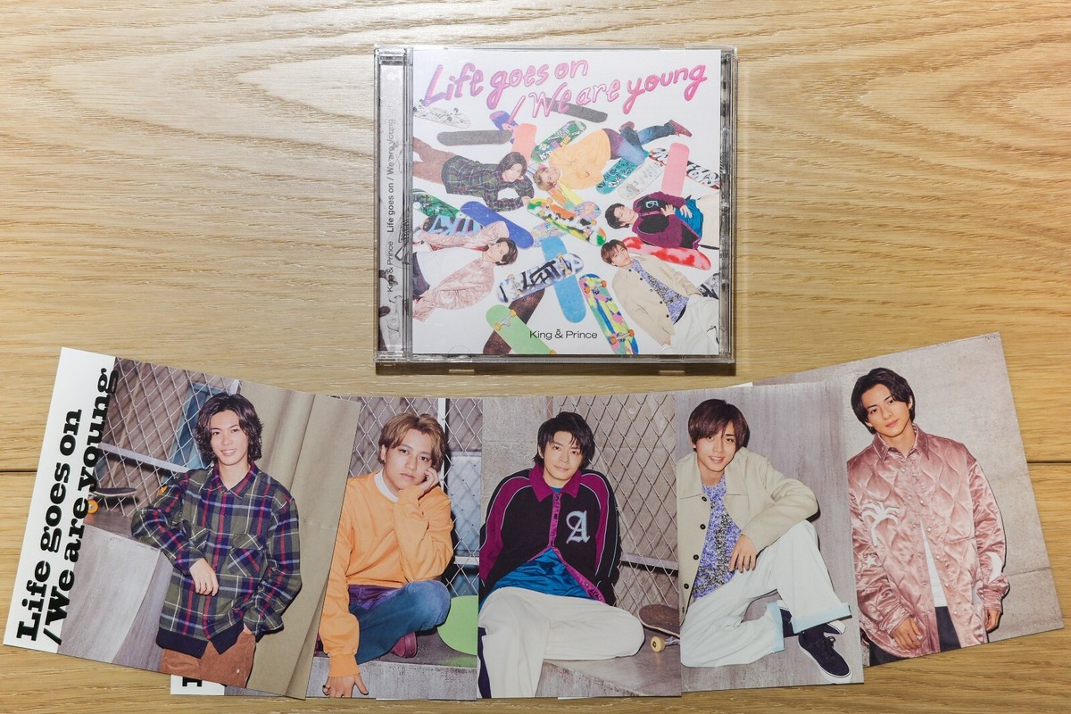 King &amp; Prince - chisa　Life goes on/We are young」 US seller] King & Prince Life goes on / We are young 4