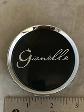 Gianelle Custom Wheel Rim Hub Chrome Black Hubcap Cover Center Cap 918-CAP