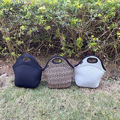 Neoprene Lunch Bags Boxes for Women Men Insulated Lunch Cooler Tote Bag Box