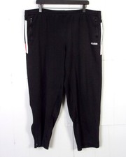 vintage 90s Adidas Spell out Logo Classic Track Pants 3 Stripes Hip Hop XL