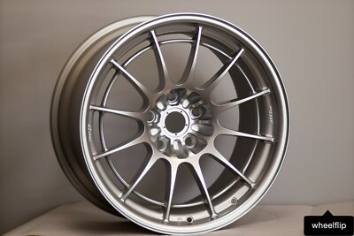 Enkei NT03+M 18x9.5 +40 5x108 - Silver Wheel | eBay