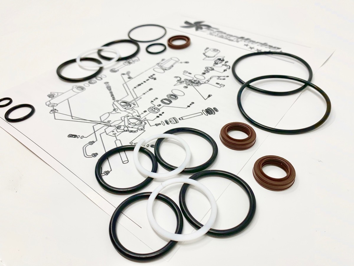 パーツ masa h Seal Kit Trim/Tilt Cap & Cyl Yamaha 60-90hp 1997-2004 6H1-17
