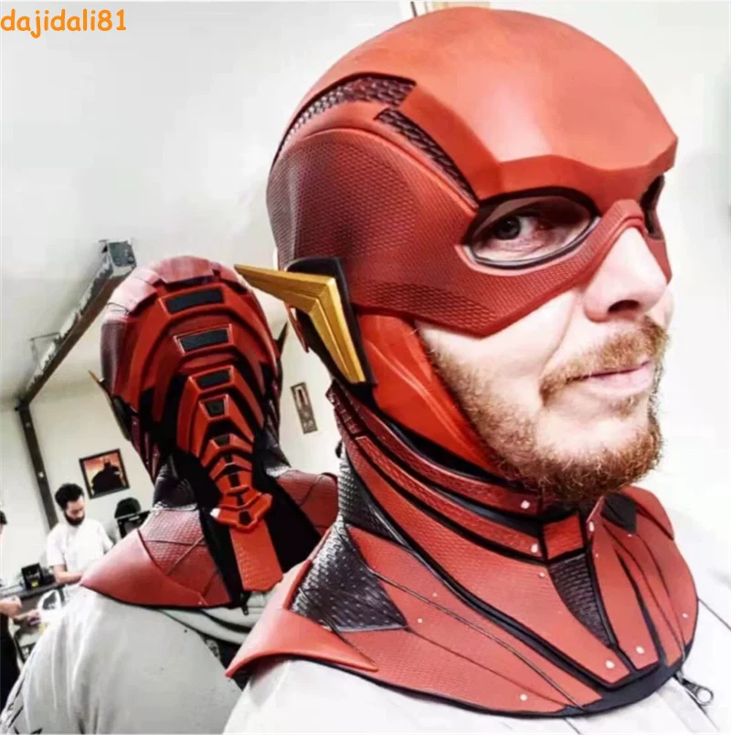 DC Justice League The Flash Helmet 1:1 Wearable Replica Mask Helmet Cosplay Prop - Bild 4 von 4