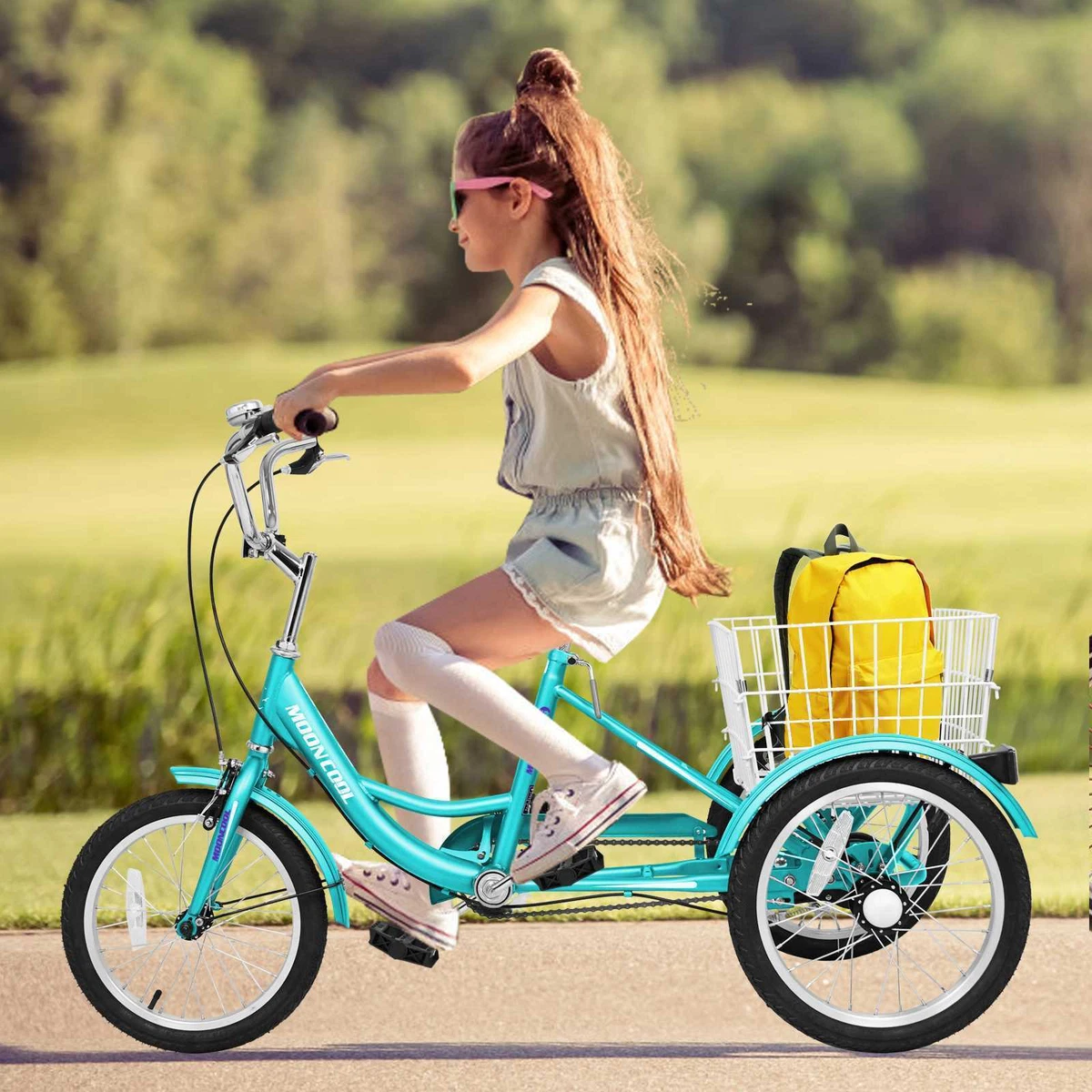 Kids tandem trike sales