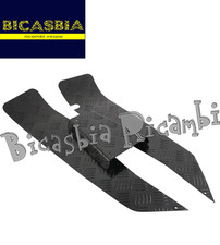 6632 - SET PEDANE 3 PEZZI NERO TAPPETO VESPA 50 SPECIAL R L N 125 ET3 PRIMAVERA