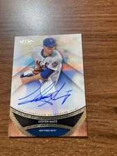 2017 Topps Tier One Prime Performers Autograph  /300 Steven Matz #PPA-SMT
