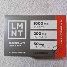 LMNT Watermelon Salt Keto Electrolyte Powder Packets 30 Stick FREE SHIPPING