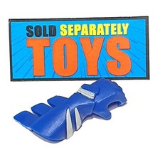 Vtg The Batman Bruce to Batman LEFT GLOVE armor Mattel 2004 blue accessory part