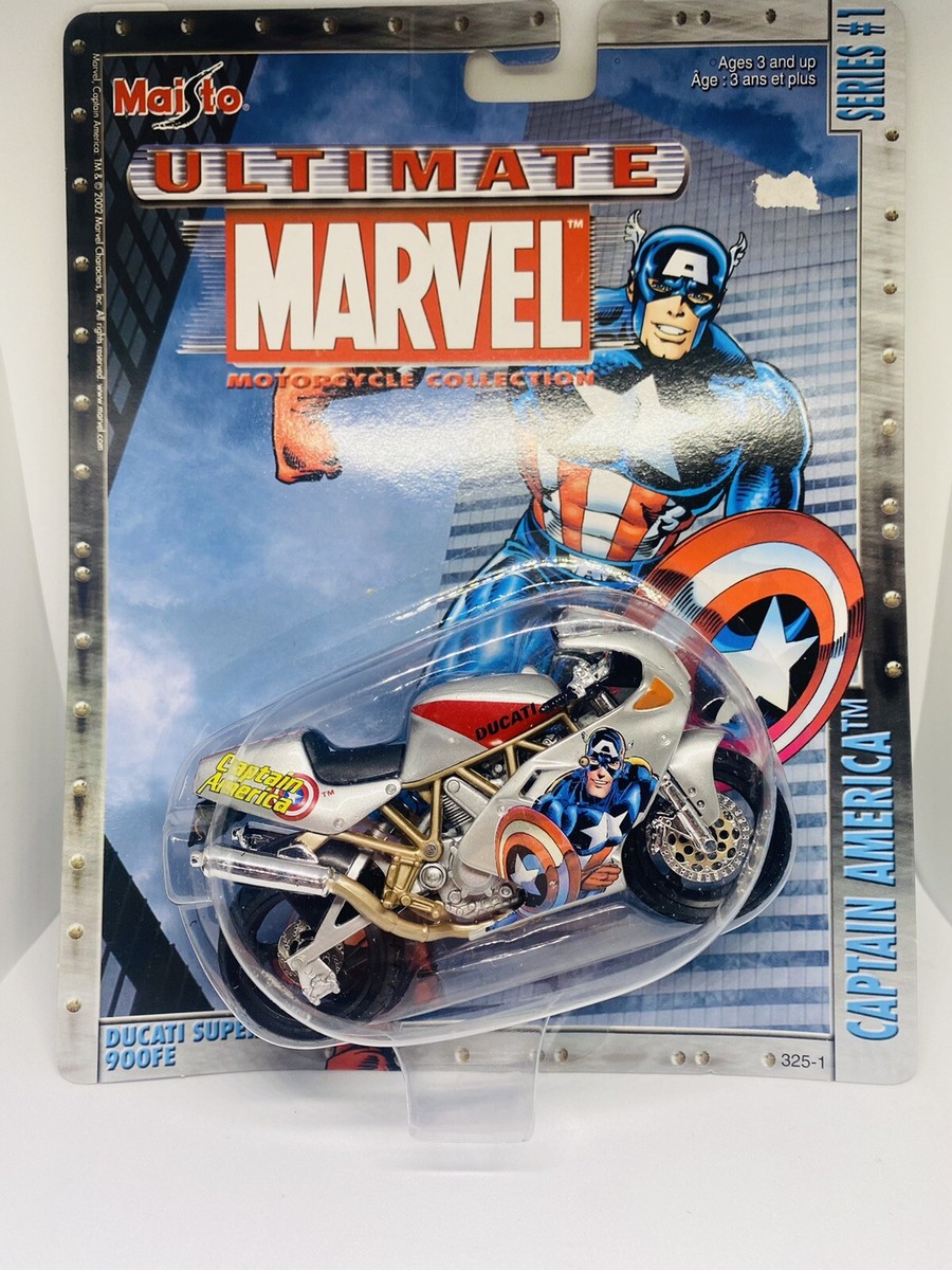 2002- Captain America Ducati Supersport 900FE -Marvel Motorcycle 