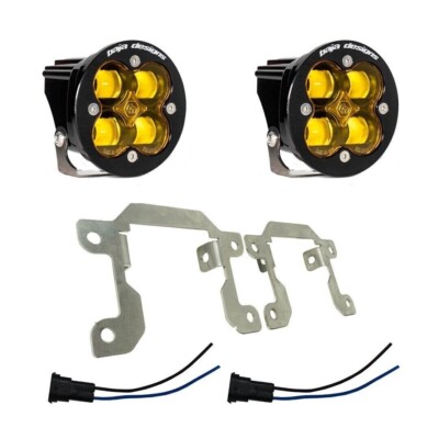 Baja Designs 448033 Fog Pocket Kit - Amber For 2019+ Ram 2500/3500 Big Horn