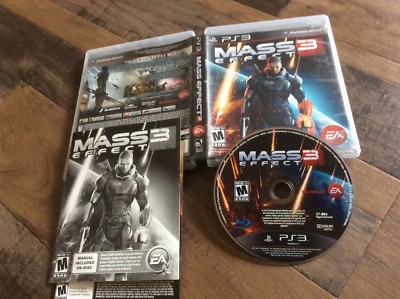 Mass Effect 3 (Sony PlayStation 3, 2012) Used Free US Shipping