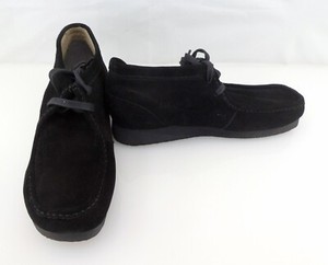 Clarks Stinson  Shoes Black  leather Man S 9 1/2 Clarks Stinson Hi Mens Shoes Black Waxy Leather 26129529 main image 3