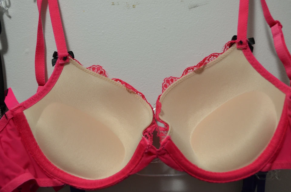 Sujetador push up Betsey Johnson 34B 34C 34D 36B 36C *ELIGE* NUEVO CON ETIQUETAS $38 Foto 4 de 4