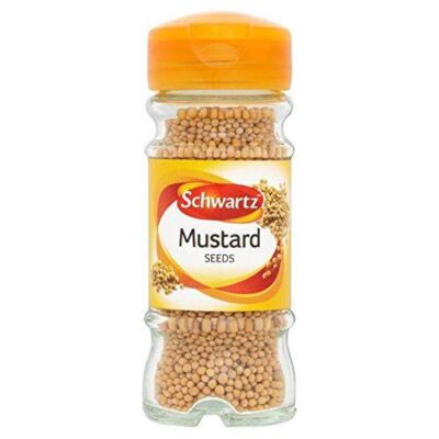 Schwartz Senfsamen Glas - 48g (0,11lbs)