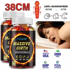 Male Enhancement Gummies Supports Muscle Testosteron Booster Girth 60 Gummies