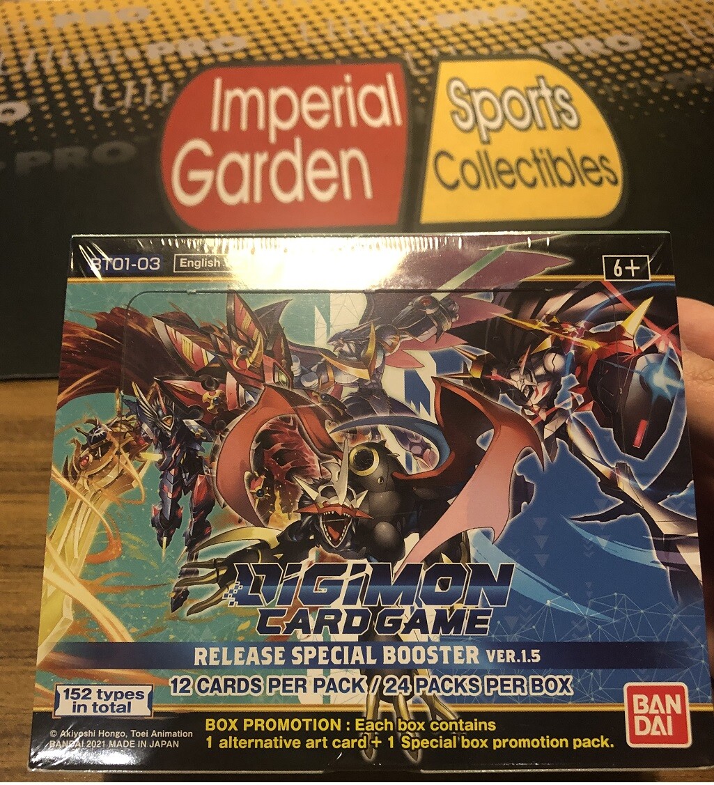 BANDAI DIGIMON TCG Card Game - Version 1.5 BOOSTER BOX FACTORY SEALED /w DASH PK 811039034467| eBay BANDAI DIGIMON TCG Card Game - Version 1.5 BOOSTER BOX FACTORY SEALED /w DASH PK 811039034467| eBay