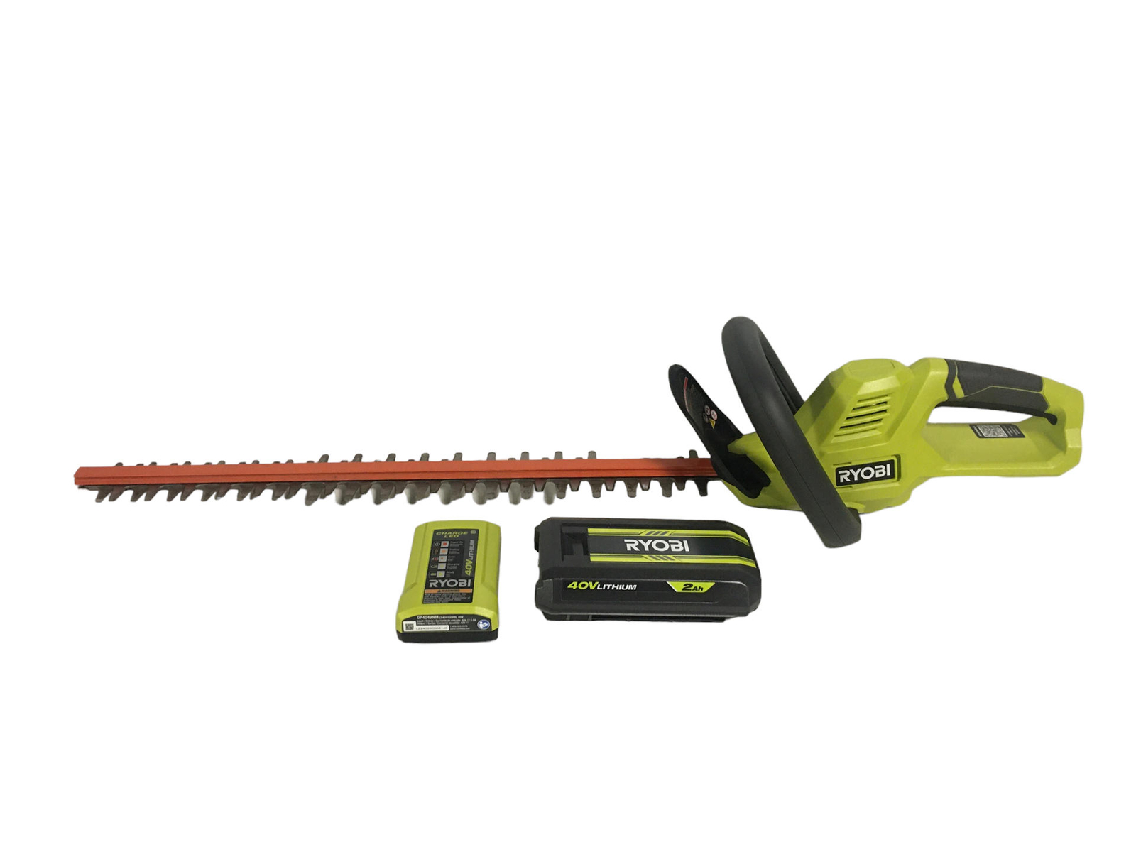 RYOBI 40V 24" Hedge Trimmer Kit RY40HG01K (2Ah Battery and Charger) eBay