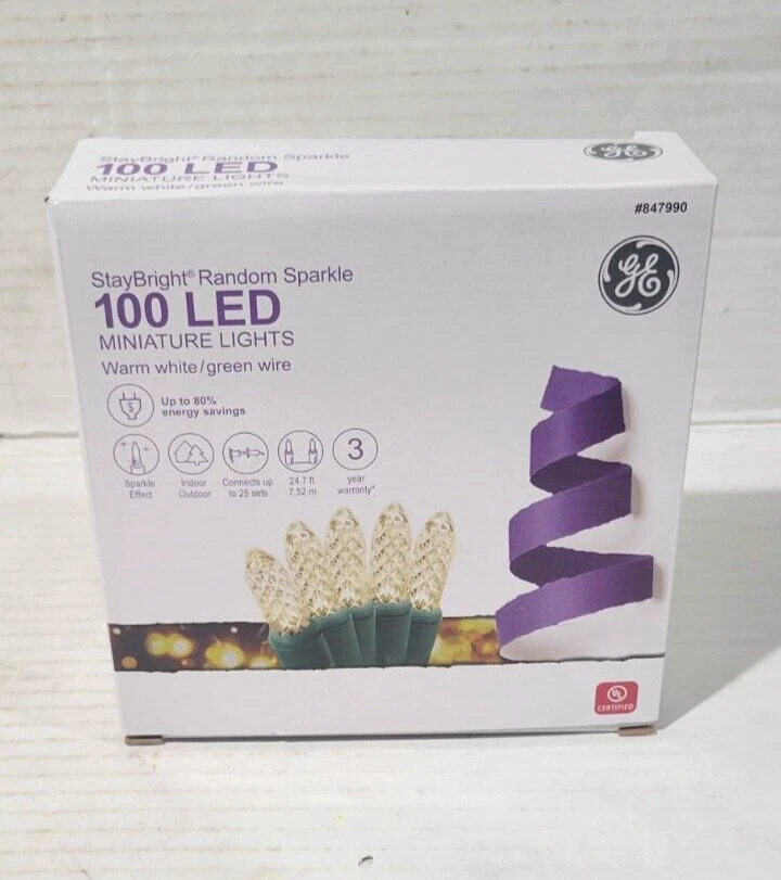 Ge led staybright miniature lights outlet