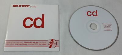 CD~ VIVE LE ROCK MAGAZINE #6 bonus disc ~Fields Of The Nephilim,Rebel City Radio