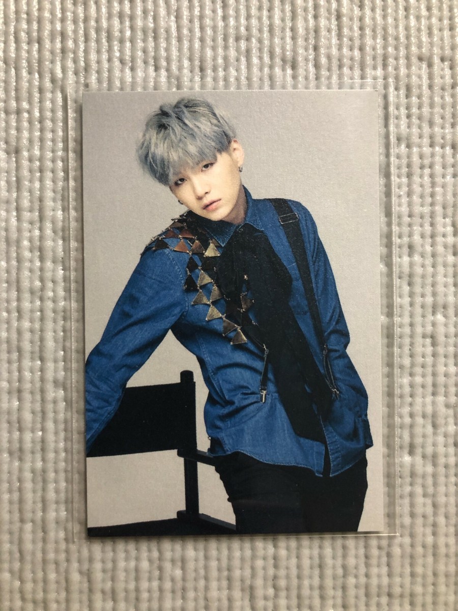 BTS 防弾少年団 花様年華 EPILOGUE MINI PHOTO SUGA BTS 2016 花様年華 (HYYH) on Stage Epilogue Official Mini