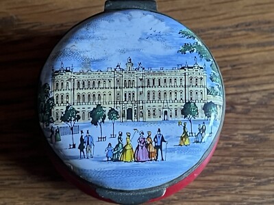 Crummles Emaille Pillendose - Buckingham Palace, London