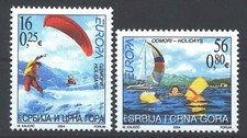 Yugoslavia 2004 - Europa, Holidays Set of 2 - MNH