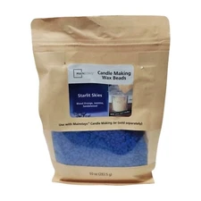 Mainstays Candle Making Wax Beads - Starlit Skies - 10 Oz Bag New