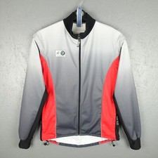 Kalas Skoda Cycling Jacket Le Tour De France Size L 22.5" Pit 2 Pit (A0203)