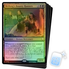 FOIL BEIFONG'S BOUNTY HUNTERS X4 Avatar: The Last Airbender TLA Magic MTG CARD