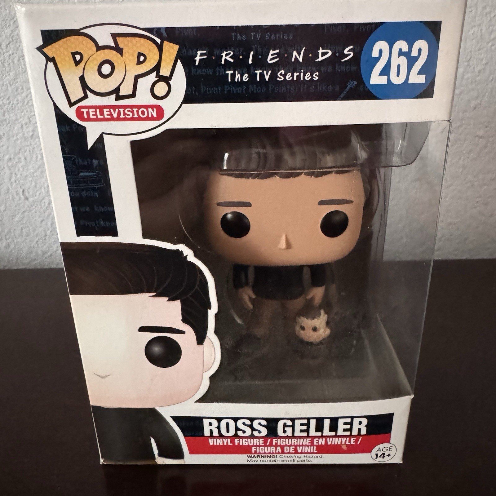 Funko Pop Ross Geller #262 Friends TV Series Vinyl Figure - NIB