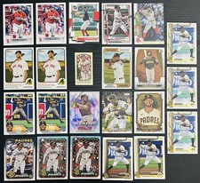 Xander Boegarts Collection 23 Cards M/NM 2014-2025 Red Sox San Diego Padres