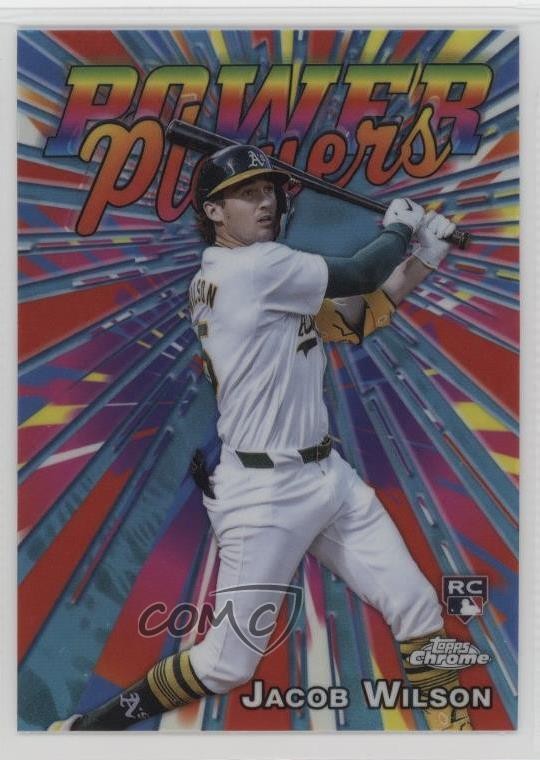 2025 Topps Chrome Power Players Jacob Wilson #PP-22 12zw
