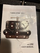 Tubing Straightener Brake Line Straightener for 3/16" - 1.0" Diameters Tubing