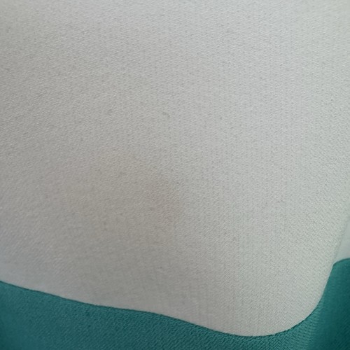 Jasper White Teal Black Colorblock Sheath Dress Women’s 4 2 Small Spots See Phot - Picture 12 of 14