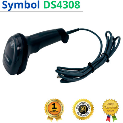  Motorola Symbol DS4308 Barcode Scanner Imager w/USB Cable 1 YEAR WARRANTY!  
