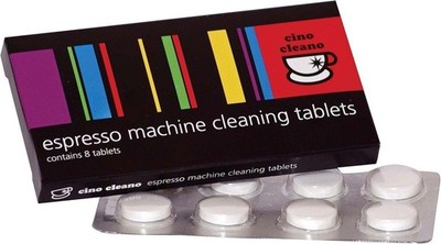 Cino Cleano Kaffeemaschine Reinigungstabletten 8 Espresso Pflegewerkzeuge