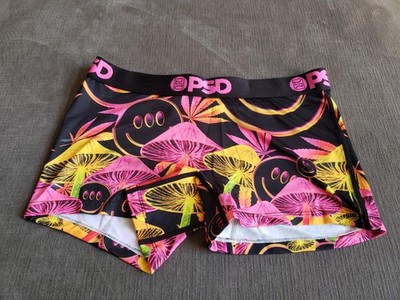 PSD Shroom Dazed Design Boyshorts Women's Small Stretch Underwear SAMPLE NEW! 