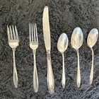 1961 Prelude by International Sterling 6 PC Place Setting Excellent No Mono