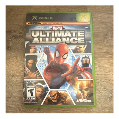 Marvel: Ultimate Alliance Xbox (2006) w/ Manual Included